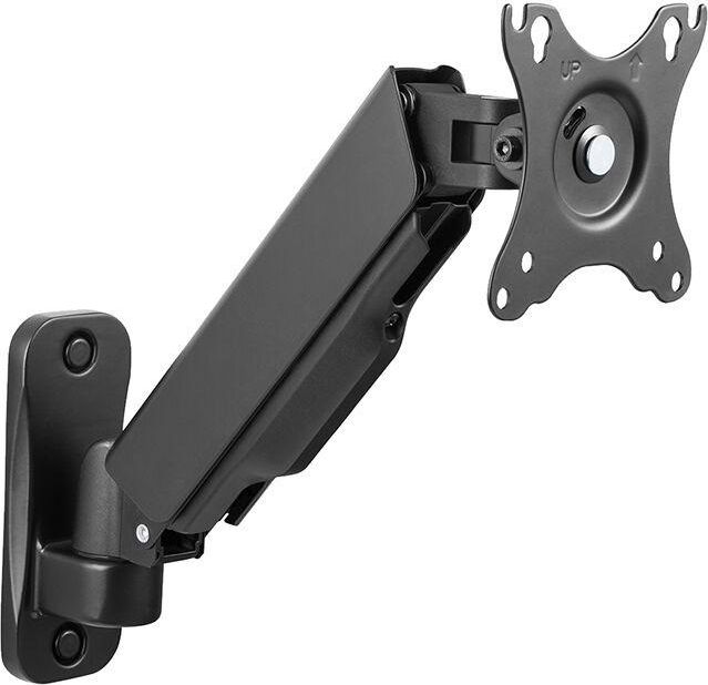 Mbajtëse muri për monitor Neomounts WL70-440BL11, 17"-32", rrotulluese, e zezë