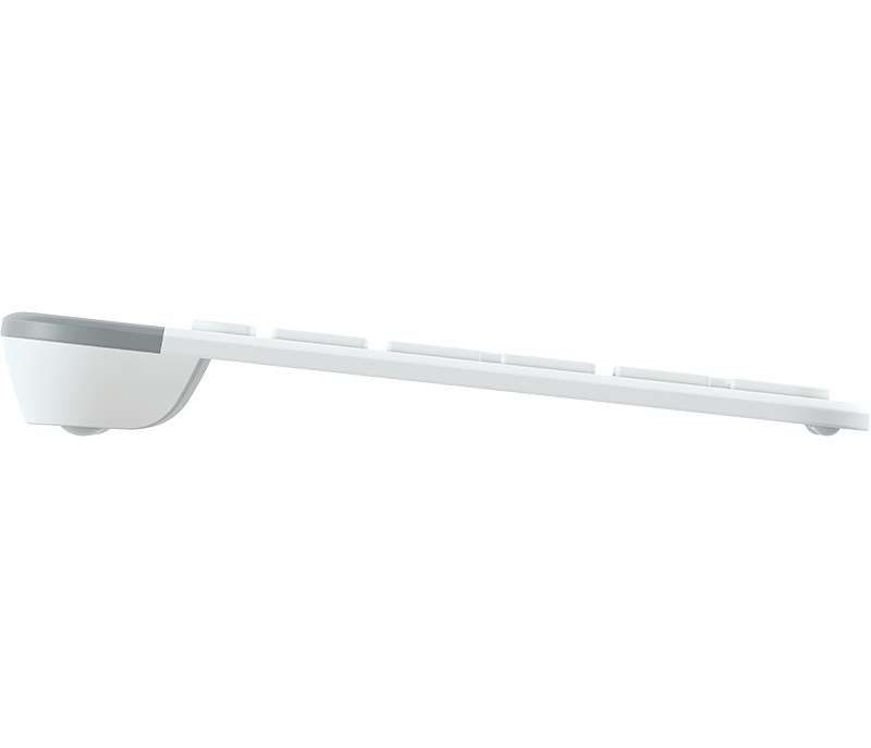 Set tastierë dhe maus Logitech Slim Wireless MK470, të bardha
