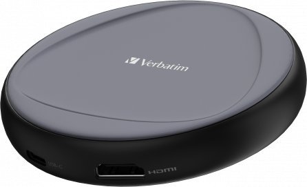Adapter wireless për ekran Verbatim Share My Screen, USB C, 4K, i zi
