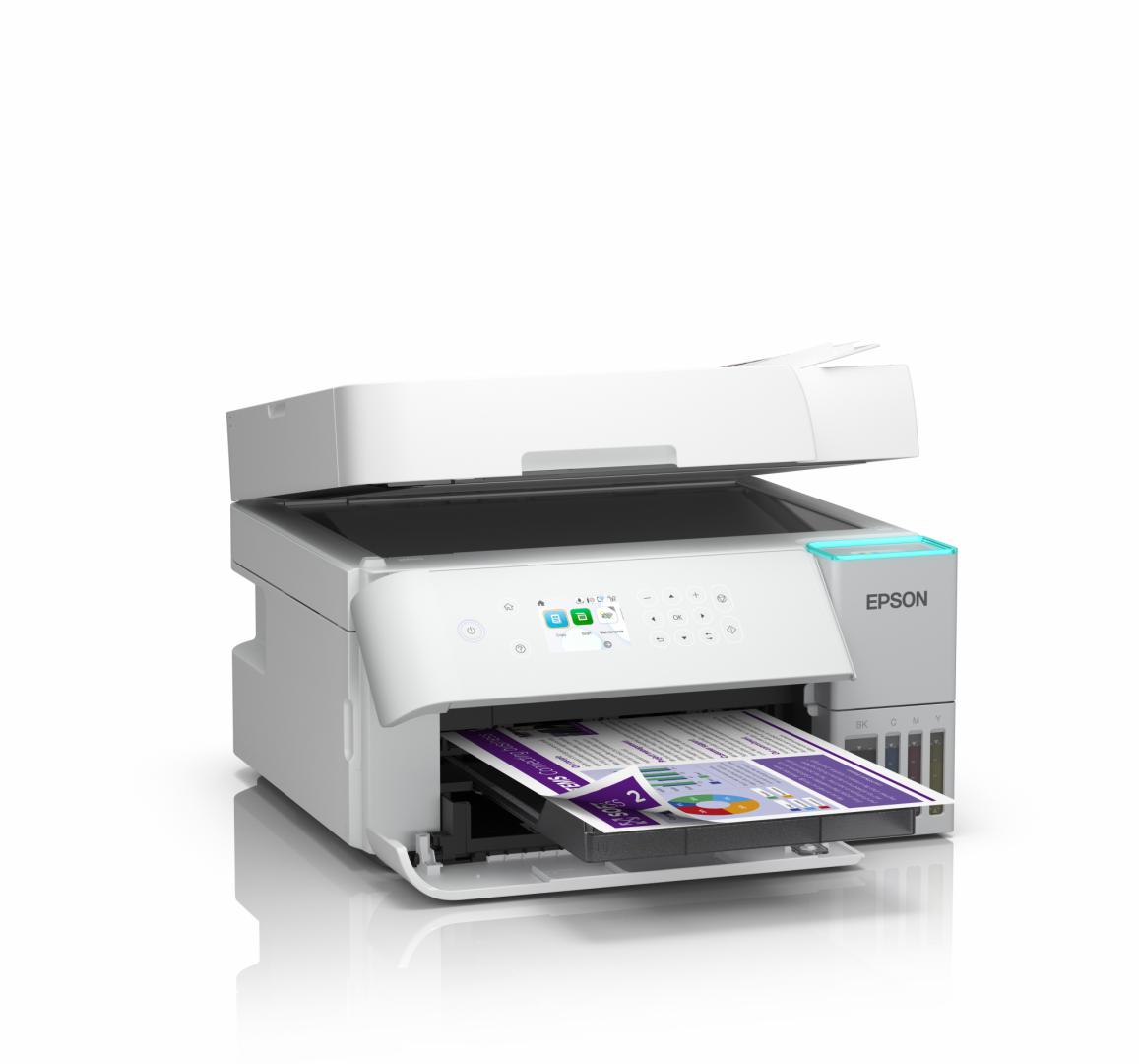 Printer multifunksional Epson EcoTank L6376, Inkjet, A4, Wi Fi, i zi