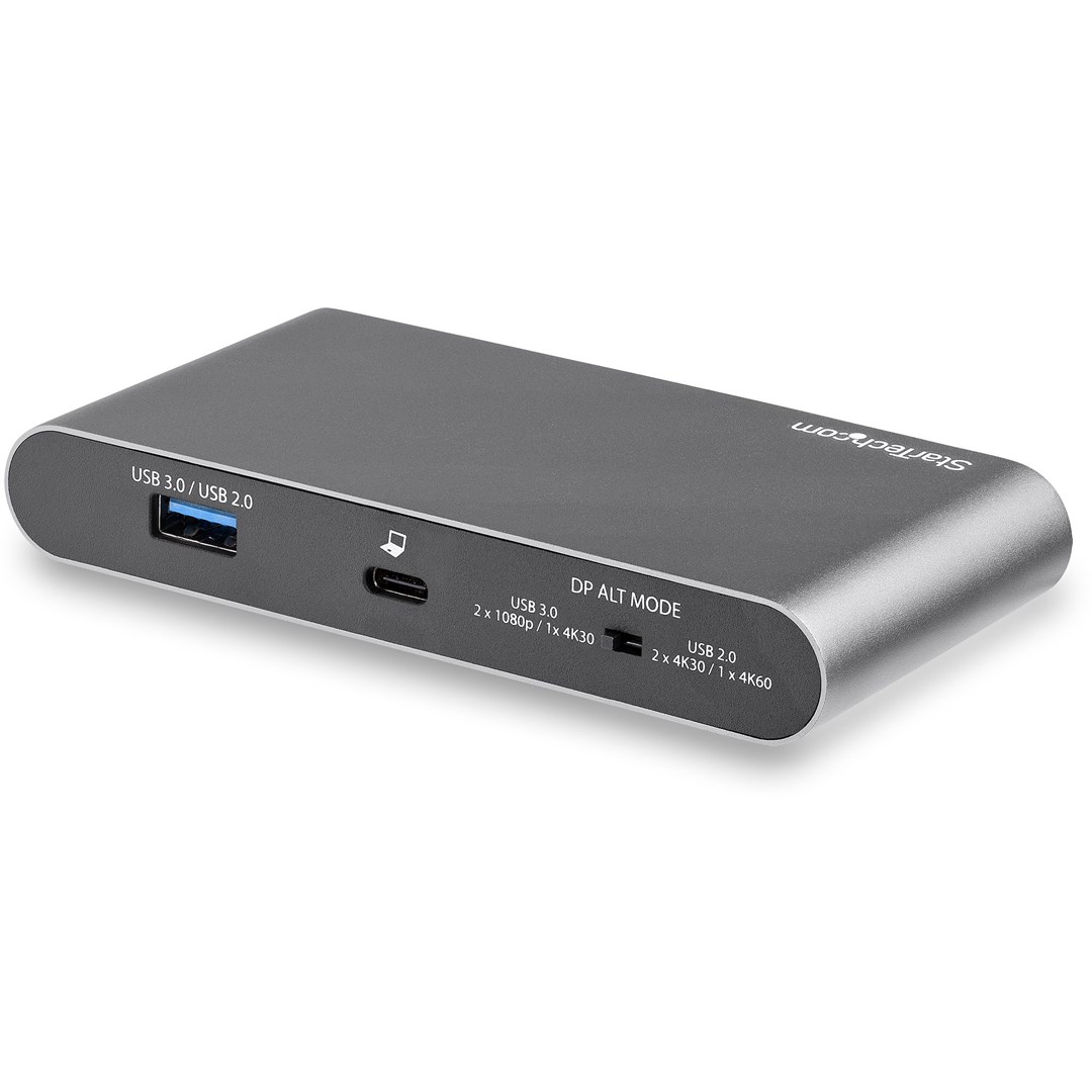 Përshtatës multiport Startech USB-C, 2x HDMI, 100W PD, i hirtë