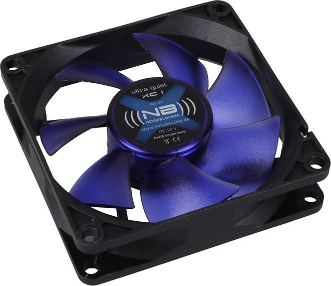 Ftohës Noiseblocker BlackSilent XC1, 80 mm