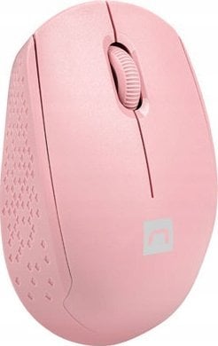 Maus NATEC STORK, Bluetooth dhe USB, 1600 DPI, rozë
