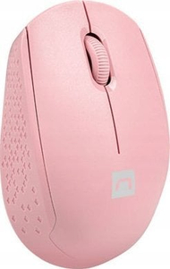 Maus NATEC STORK, Bluetooth dhe USB, 1600 DPI, rozë