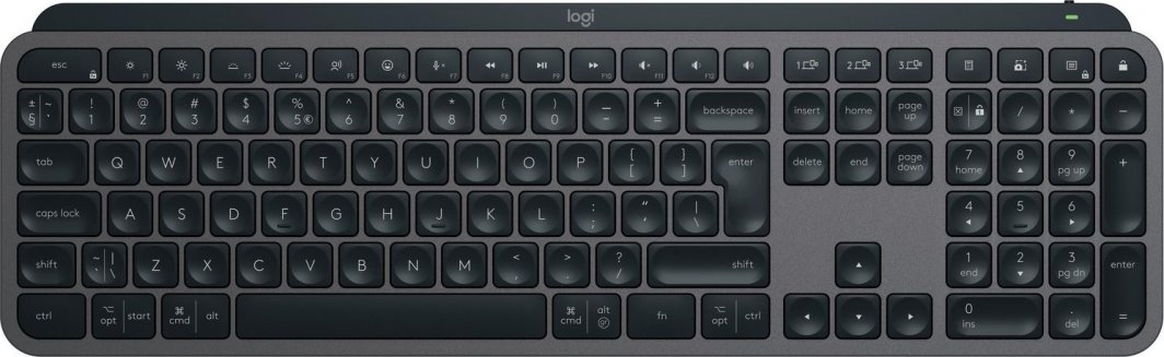Set tastierë dhe maus Logitech MX Keys Business 2nd Gen, i zi