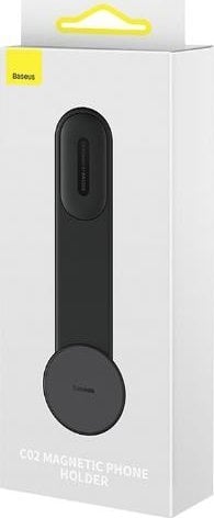 Mbajtës magnetik për veturë Baseus C02 Pro Series, karikim wireless, i zi