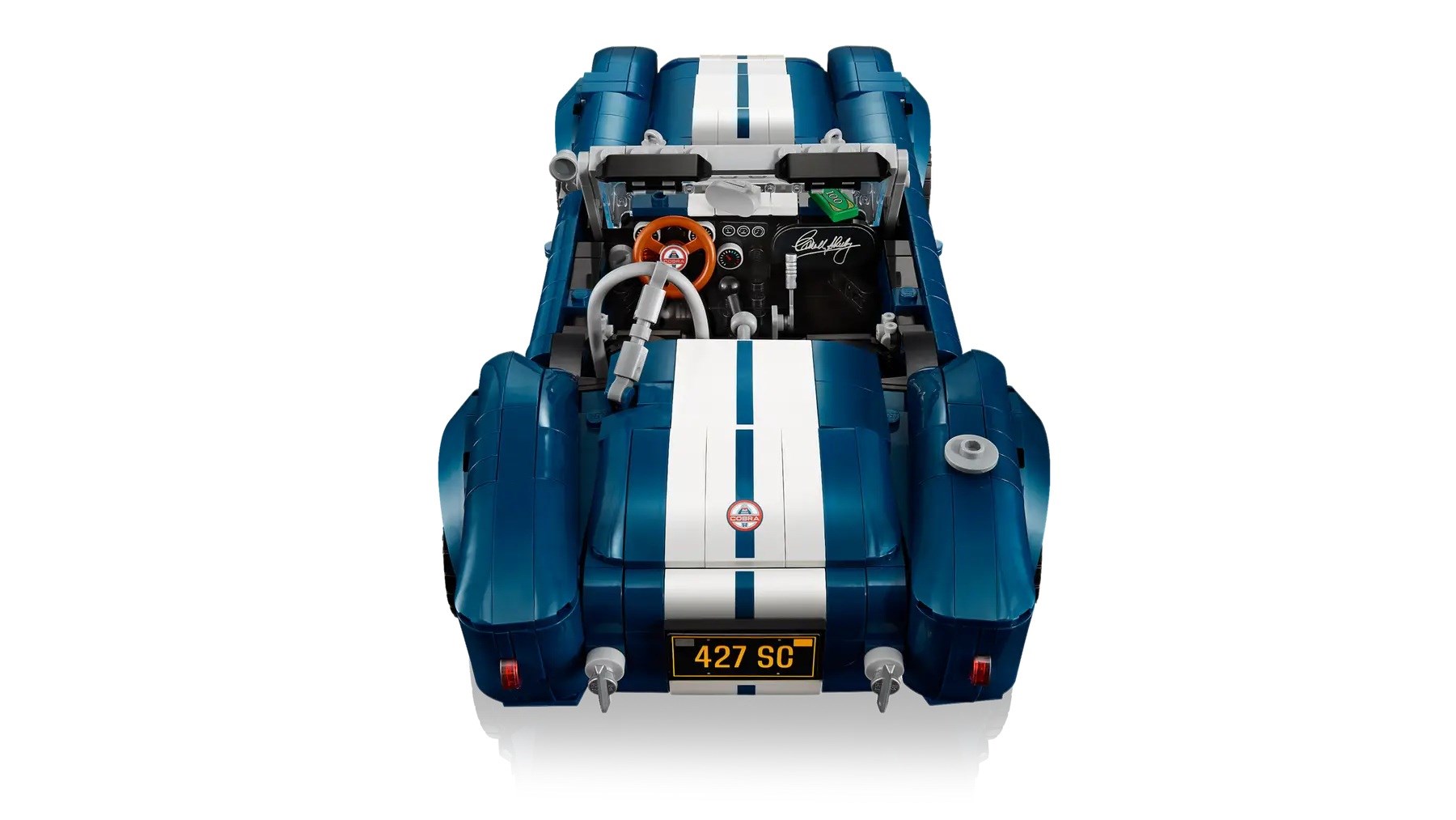 Set ndërtimi LEGO ICONS 10357 Shelby Cobra 427 S/C, 1241 pjesë, për të rritur