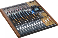 Mikser analog Tascam Model 16, 14 kanale, regjistrues digjital 16 pista, i zi