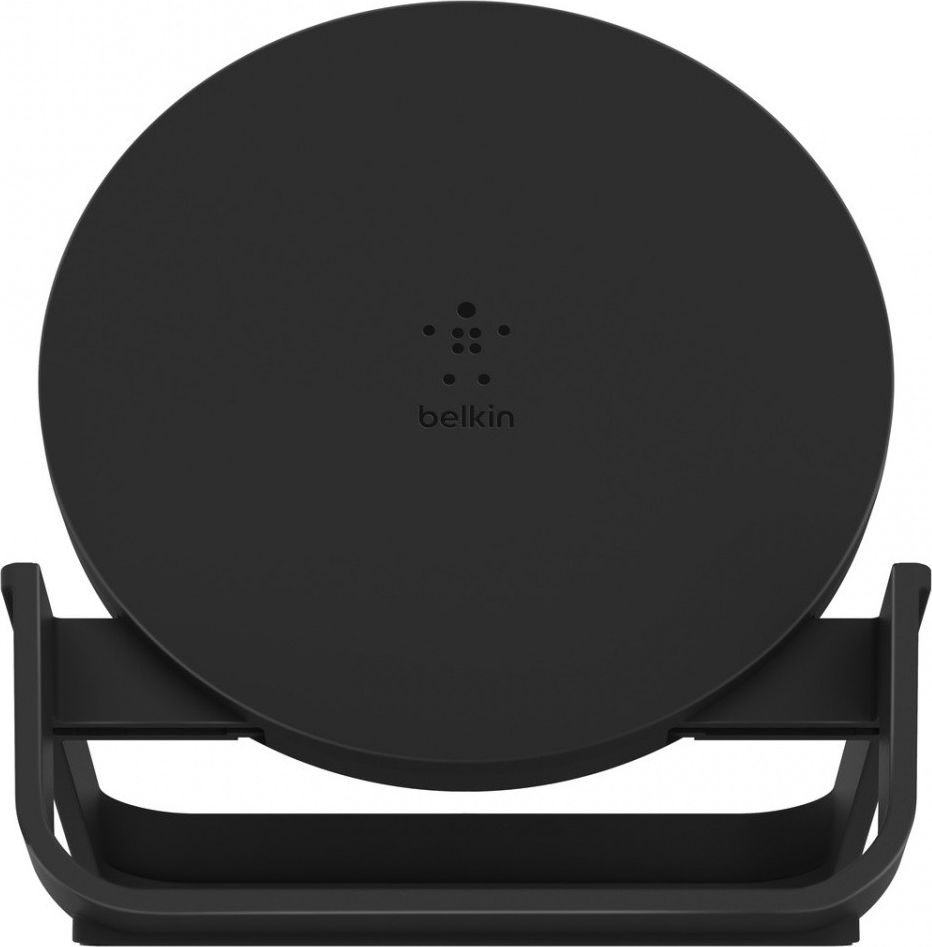 Karikues wireless Belkin BoostUp Stand, 10W, Qi, i bardhë