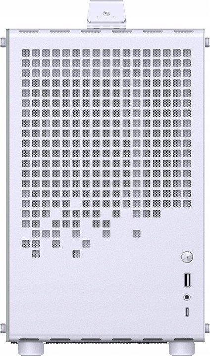 Kuti PC Jonsplus Z20, Micro ATX, me dorezë bartëse, e bardhë