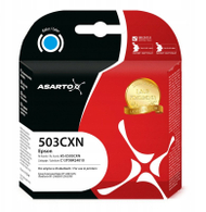 Мастило за печатач Asarto за Epson 503CXN C13T09R24010, 10.2ml, 470 страници, цијан