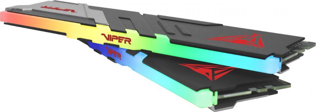 Memorie Patriot Viper Venom RGB, DDR5, 32 GB, 6200 MHz, CL40, PVVR532G620C40K