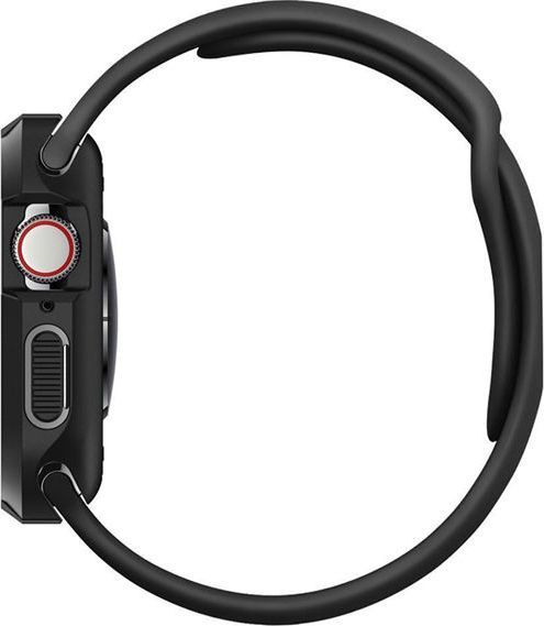 Mbrojtëse Rugged Armour për Apple Watch Series 4, 44mm, e zezë