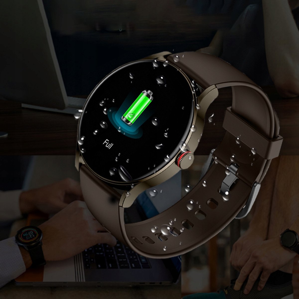 Smartwatch Imiki TG1, Bluetooth, monitorim aktiviteti, kafe