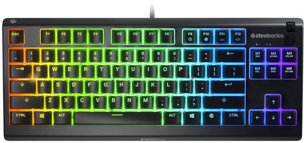 Tastierë SteelSeries Apex 3 TKL, e zezë