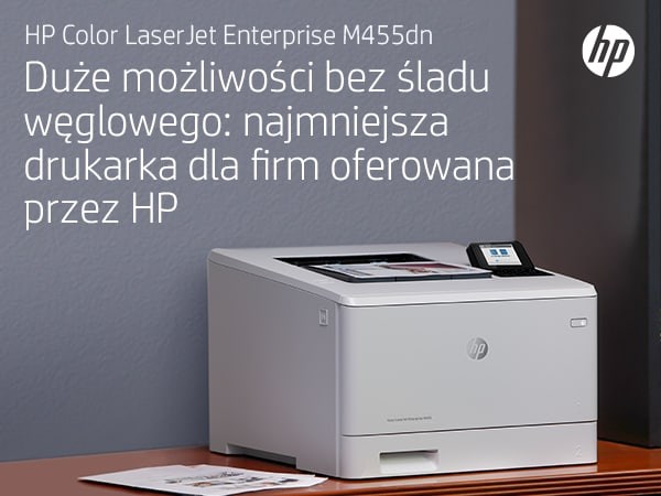 Printer HP Color LaserJet Enterprise M455dn, lazer me ngjyra, i bardhë