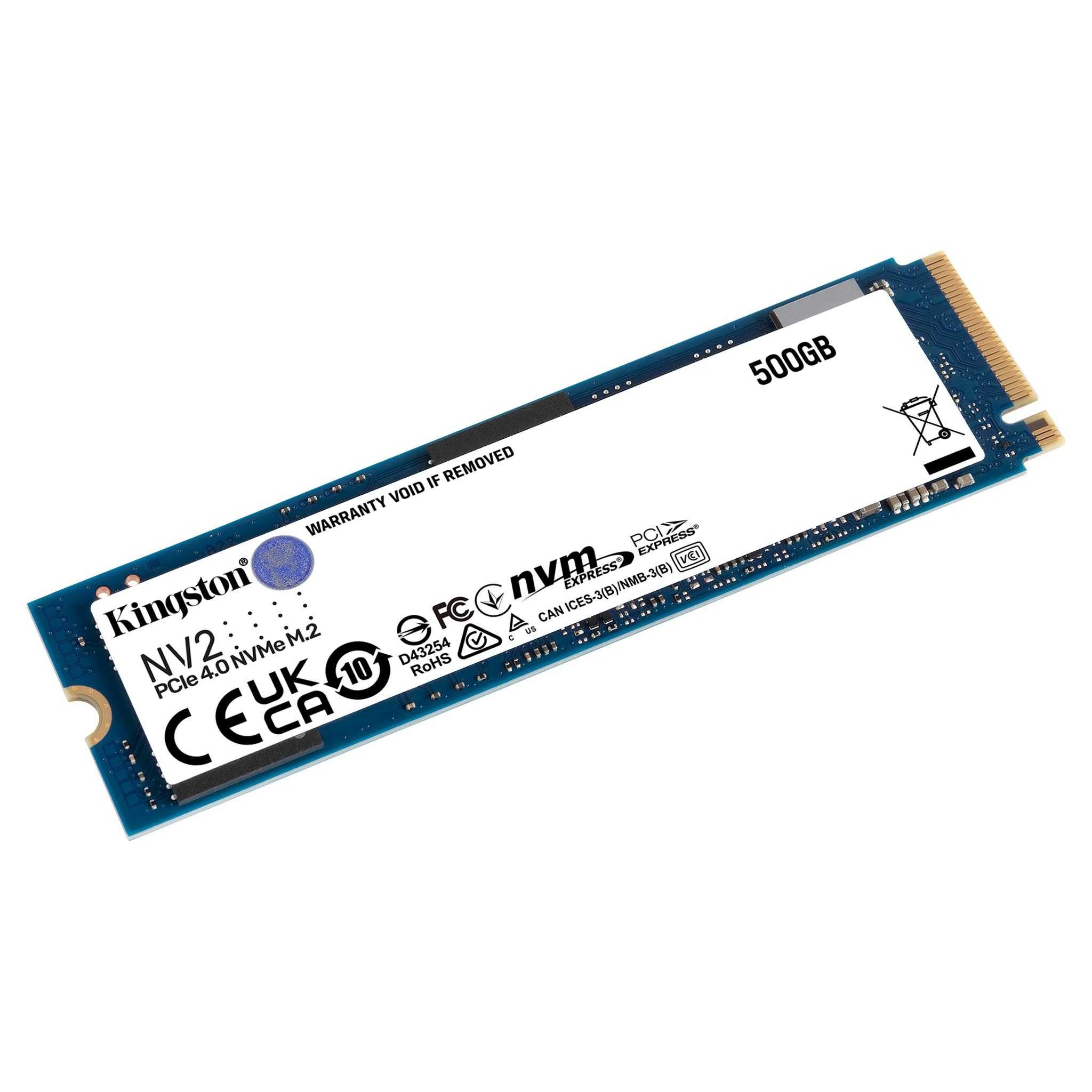 Kingston NV2 500GB  PCIe 4.0 x4 (NVMe) M.2, SSD i mbrendshëm