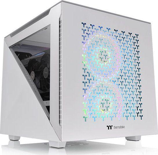 Kasë Thermaltake Divider 200 TG Air Snow, Cube Tower