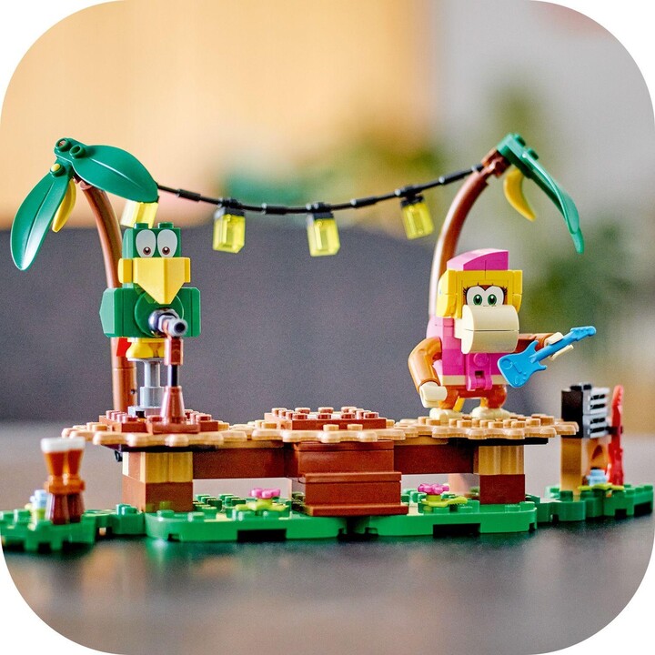 Set LEGO® Super Mario™ 71421 Dixie Kong and the Jungle Concert - Expansion Set