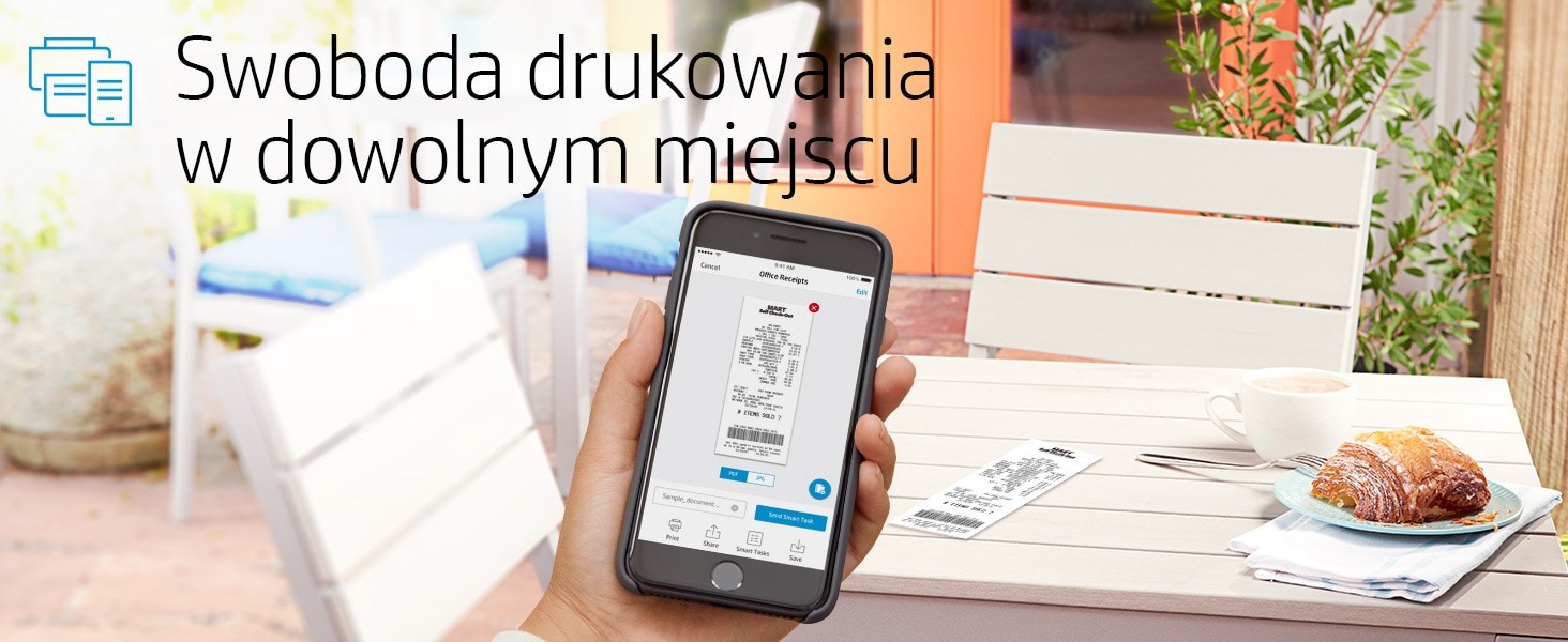 Printer multifunksional HP Smart Tank 515, Inkjet termal, i zi