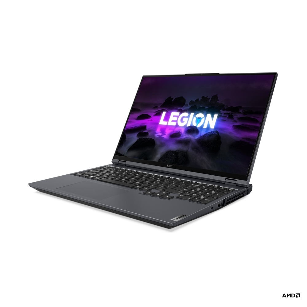Laptop Lenovo Legion 5 Pro 16ACH6, AMD Ryzen 5 5600H, 16GB RAM, 512GB SSD, GeForce RTX 3050, i hirtë/ zi