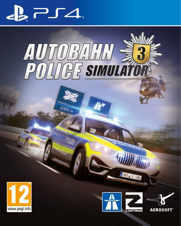 Videolojë Autobahn - Police Simulator 3 (PS4)