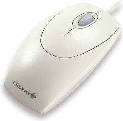 Maus Cherry M-5400-0, me kabllo, USB, i bardhë