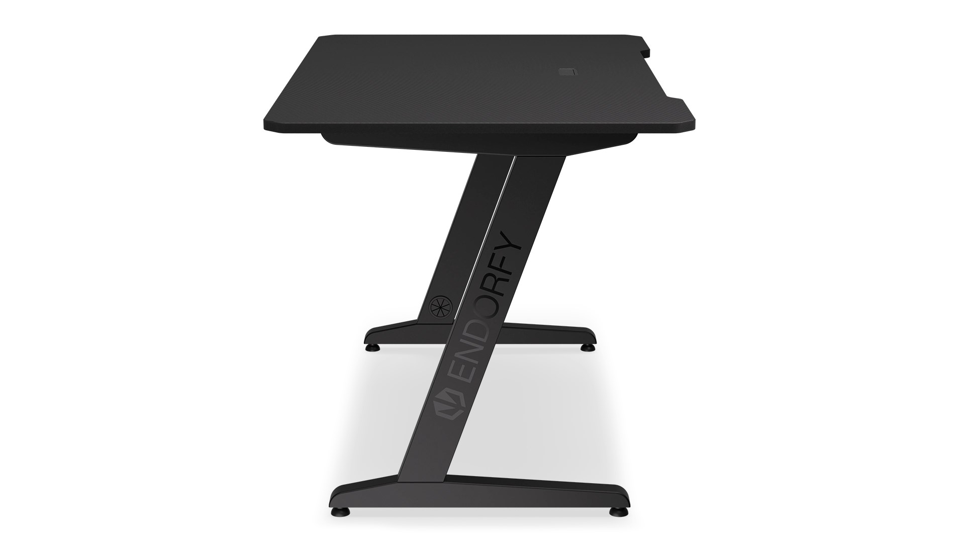 Tavolinë Endorfy Atlas S, 114 cm x 74 cm, e zezë