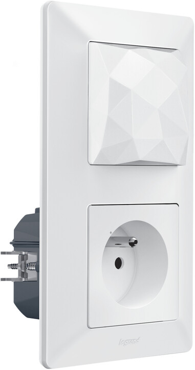 Set prizë dhe njësi kontrolli Legrand Valena Life Netatmo, i bardhë