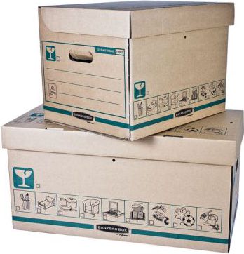 Kuti magazinimi Fellowes Extra Strong Medium, kapacitet 35kg, karton i bardhë