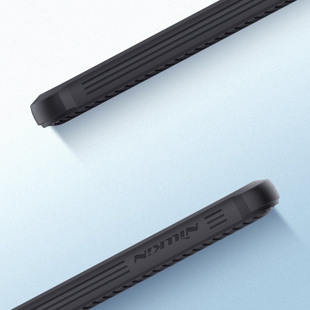 Mbështjellëse Nilkin për Samsung Galaxy S21 5G, e zezë