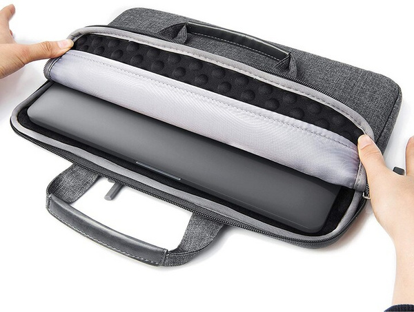 Çantë Satechi për laptop 13", e hirtë