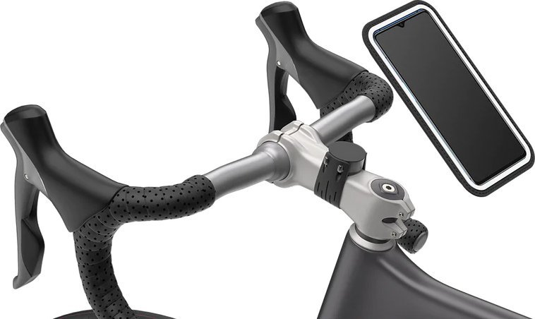 Këllëf magnetik për smartphone Shapeheart, madhësia XL, i zi