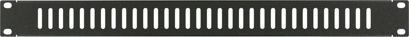 Panel mbulues rack Lanview RAB200BL, 19", me vrima ventilimi, i zi