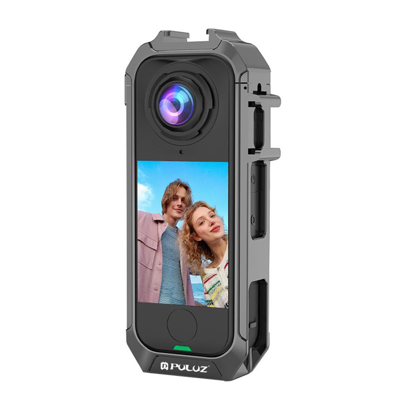 Kuti mbrojtëse metalike Puluz PU1063H për Insta360 X4 Air, alumin, gri