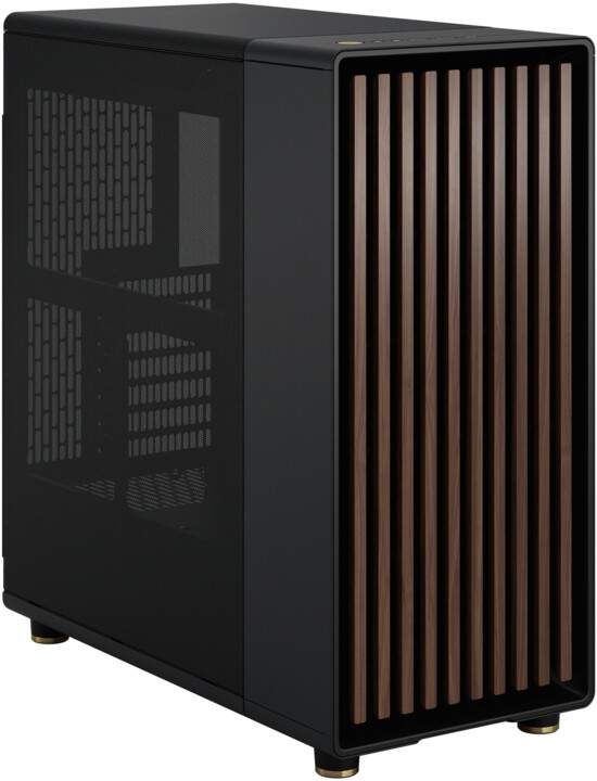 Kуќиште Fractal Design North Charcoal, црна боја