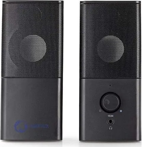 Altoparlantë Nedis Multimedia, 18W, USB, 3.5mm, të zinj