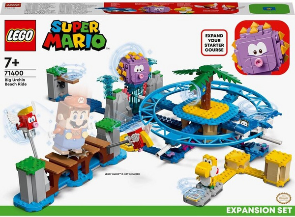 Set LEGO Super Mario™ 71400 Beach ride with Big Urchin