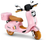 Skuter elektrik për fëmijë Vespa XW 05, 12V, 2x35W, rozë