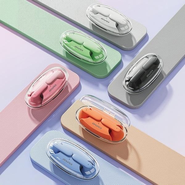 Kufje TWS Awei T85, Bluetooth 5.3, ENC, të zeza