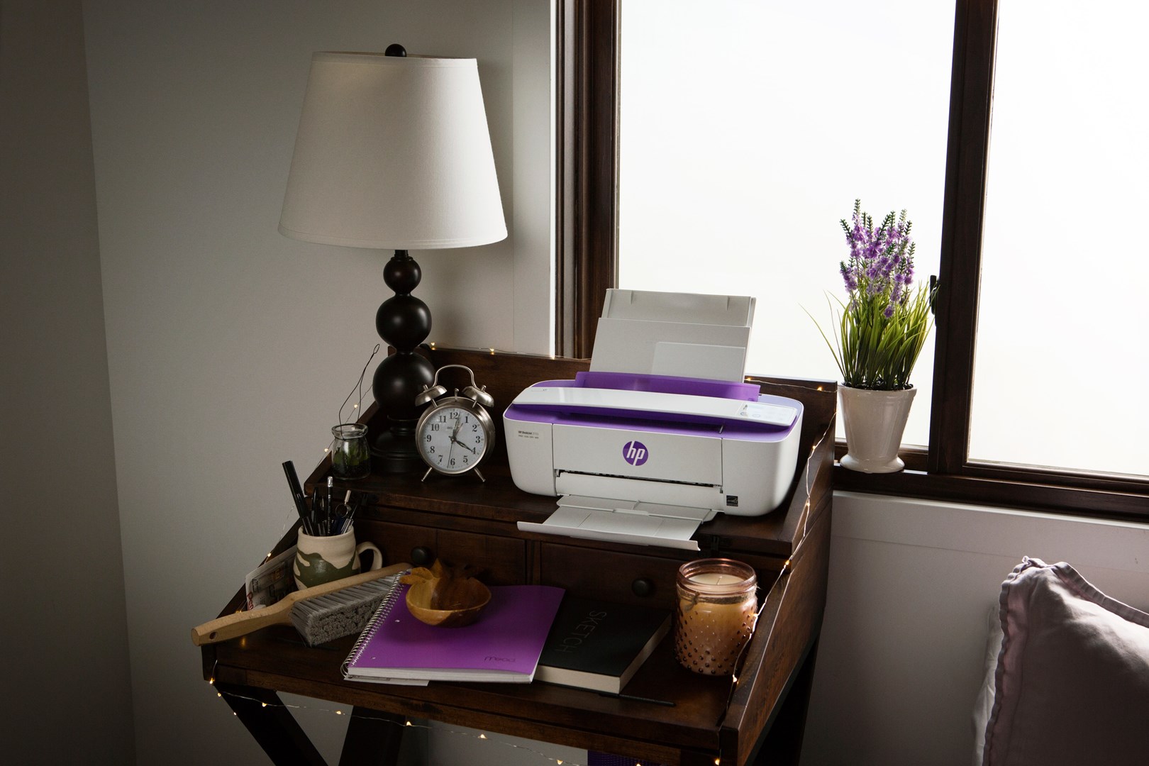 Printer multifunksional HP DeskJet 3762, Inkjet termal, i gjelbër