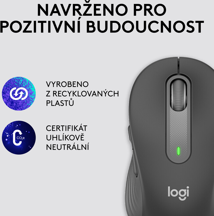 Глувче Logitech M650L, графит
