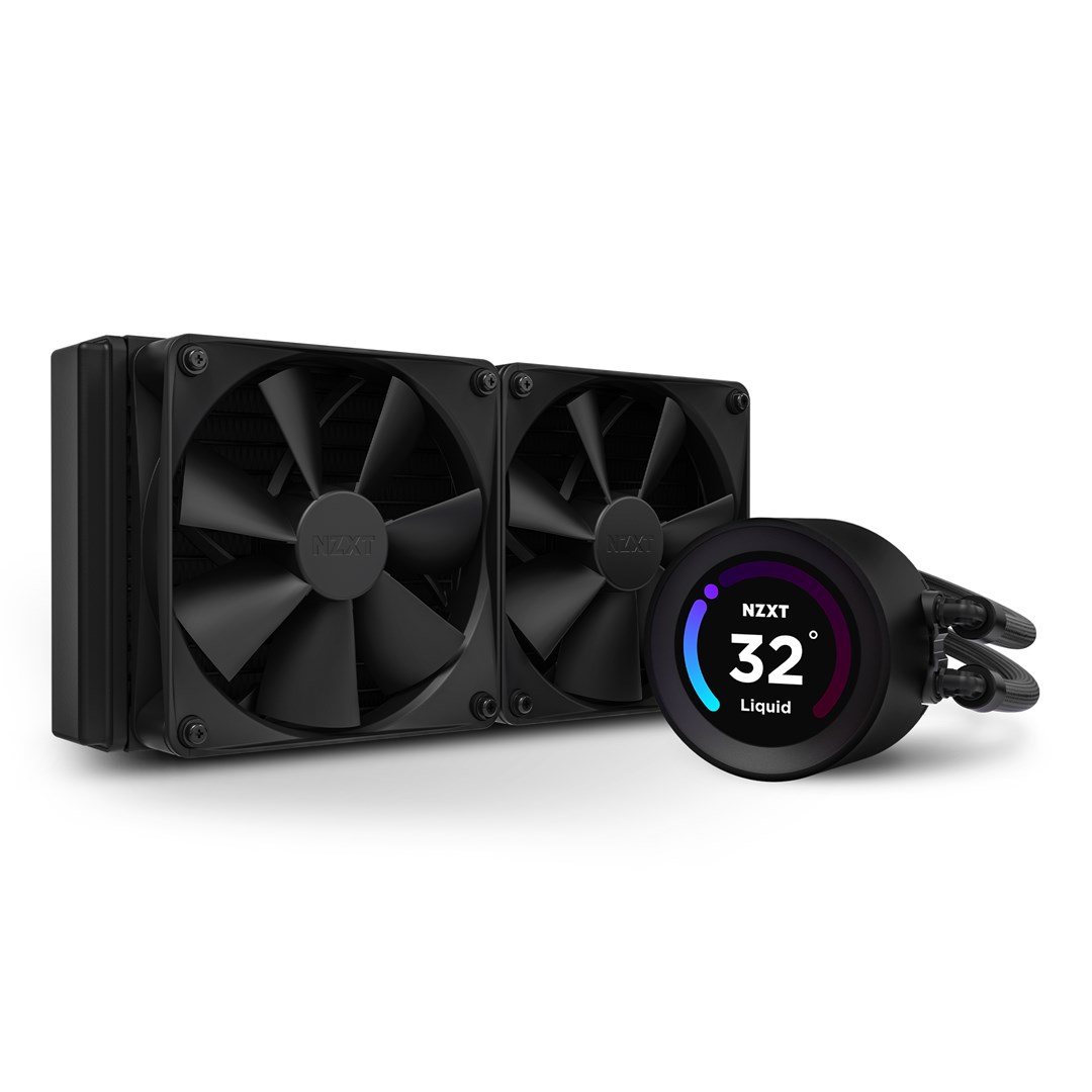Ftohës me ujë për procesor NZXT Kraken Elite 240, 12 cm, 640x640 LCD, i zi