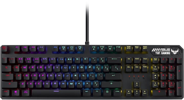 [OUTLET] Tastierë ASUS TUF Gaming K3, Kailh Red, US, e zezë
