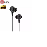 Kufje me kabllo UiiSii IT-DT800, Hi-Res Audio, mikrofon 3.5mm, të bardha