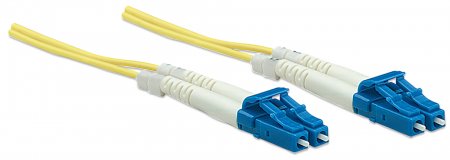 Kabllo fibër optike Intellinet LC LC OS2, duplex 9/125µm, 5m, e verdhë