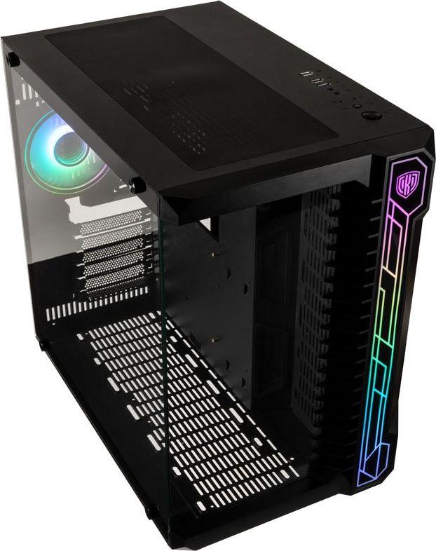 Kasë Kolink Unity Code X ARGB Midi-Tower, e zezë