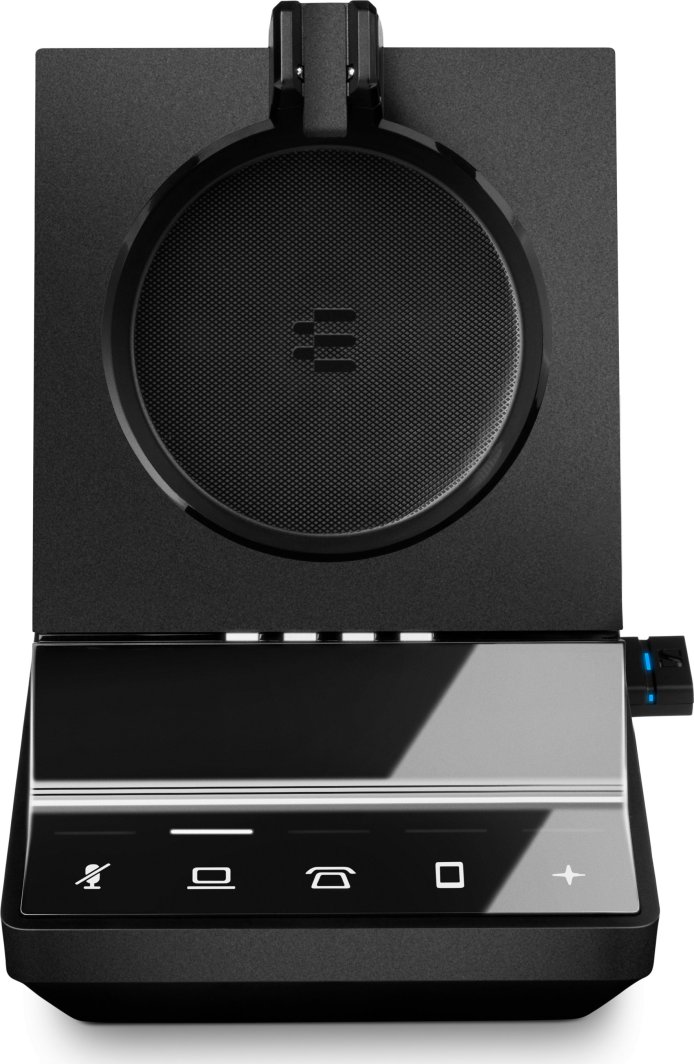 Kufje wireless EPOS IMPACT SDW 5016, DECT, bazë me lidhje triple, e zezë