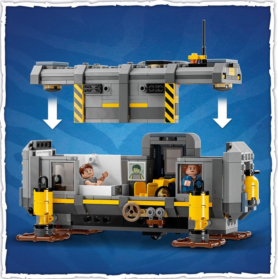 Set LEGO® Avatar 75573 Flying Mountains: Station 26 and RDA Samson, 887 pjesë