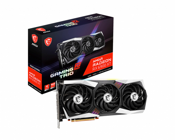 Kartelë grafike MSI RX 6900 XT GAMING Z TRIO 16G AMD Radeon RX 6900 XT 16 GB GDDR6
